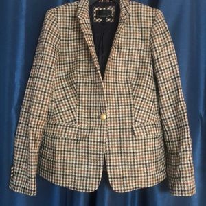 JCrew Ladies Tweed Blazer size 12